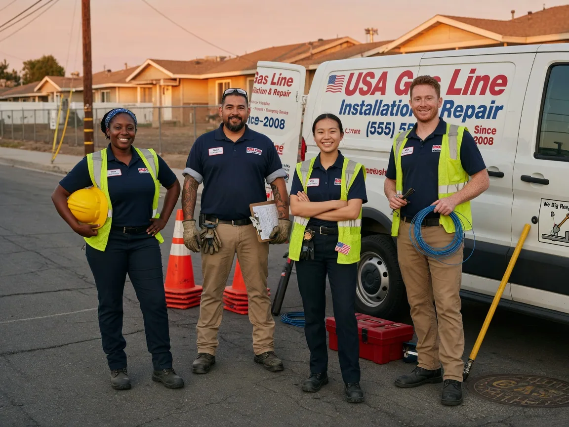 Gas Line Installation company in Jackpot, NV